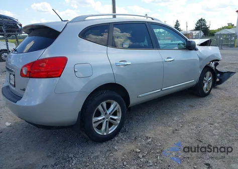 2015 Nissan Rogue Select S из США, поврежденный, VIN JN8AS5MV6FW766262